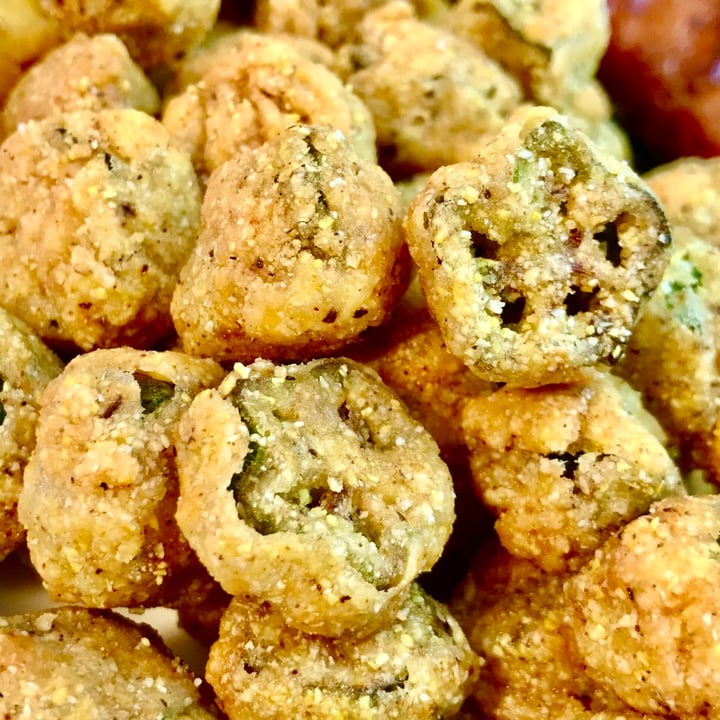 photo of Dirty Lettuce Fried Okra shared by @pdxveg on  24 May 2021 - review