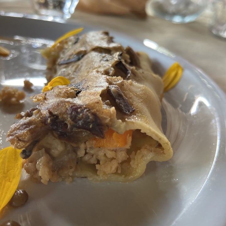 photo of Agriturismo Pianeta Verde Cannelloni vegan shared by @simonescampoli on  29 Sep 2021 - review