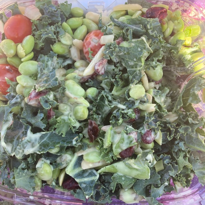 photo of Trader Joe's Kale & Edamame Salad shared by @nibblenyaka on  30 Mar 2021 - review