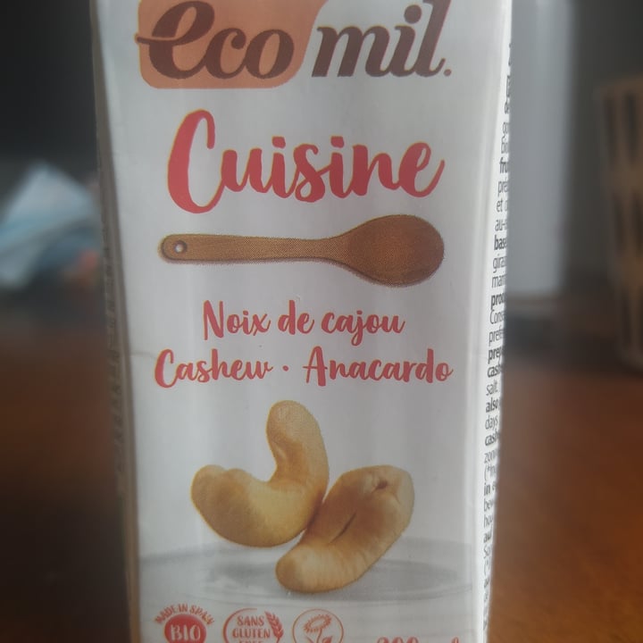 photo of Ecomil Crème de noix de cajou cuisine shared by @pollyb on  22 Jul 2022 - review
