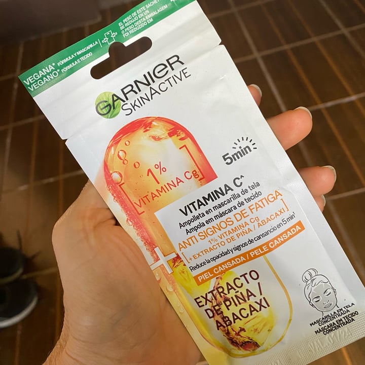 photo of Garnier Mascarilla Anti Signos de Fatiga shared by @anmarivh on  22 Mar 2022 - review