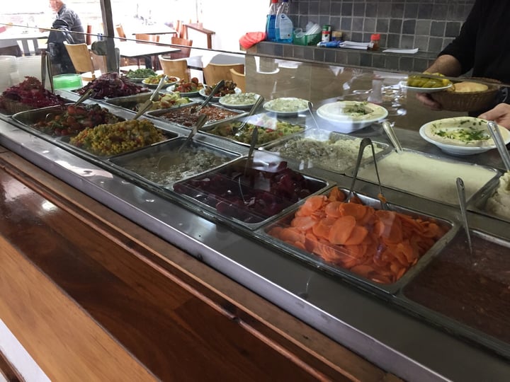 review photo of מסעדה אחים עדוי Salad Buffet shared by @aurele on 20 Jan 2020 - review