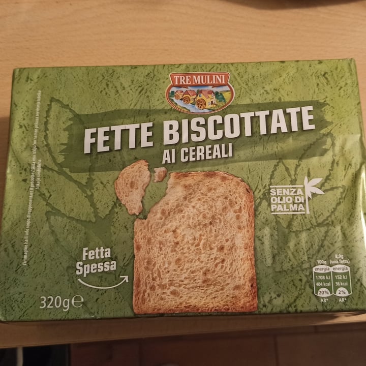 photo of Tre Mulini Fette biscottate ai cereali shared by @cipollina85 on  06 Nov 2022 - review
