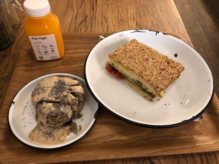 review photo of Wild & The Moon Blueberry Scone And Sandwich shared by @christopher-wells on 05 Nov 2019 - review