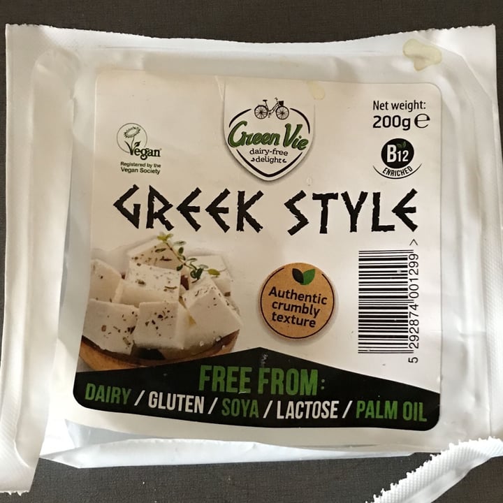 photo of GreenVie Foods Greek Style shared by @elisapedicone on  14 Apr 2022 - review