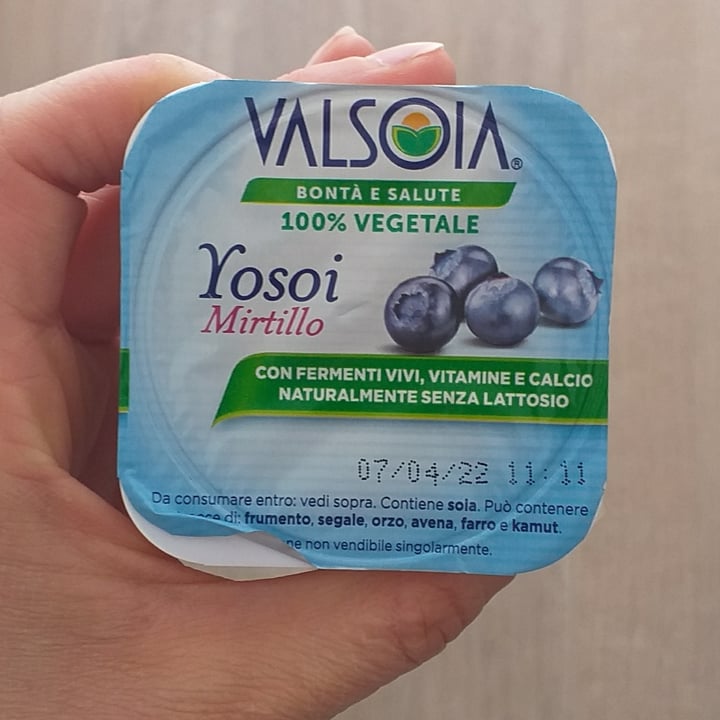 photo of Valsoia Yogurt ai Mirtilli shared by @simona85r on  26 Mar 2022 - review