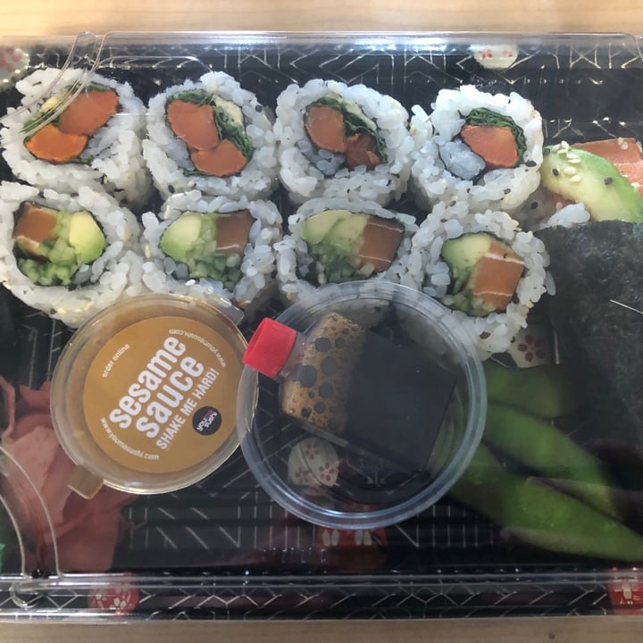review photo of Crazy Vegan Sushi - Gray's Inn Road (delivery and Take away) Vegan detox box shared by @greenmin on 12 Feb 2021 - review