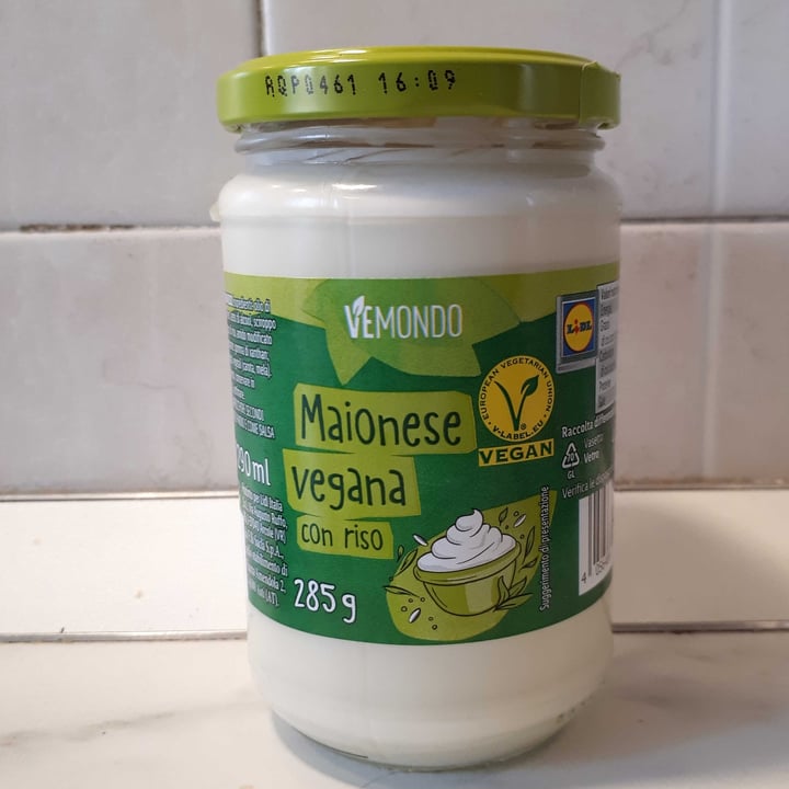 review photo of Vemondo Maionese Vegana con Riso shared by @marcov91 on 22 Aug 2022 - review