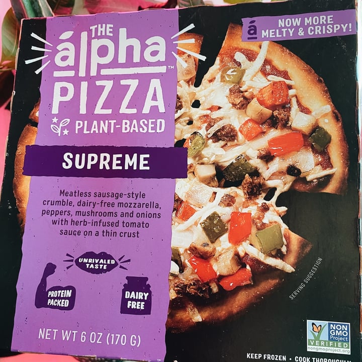 photo of Alpha Foods Supreme Alpha Pizza shared by @evilratking on  30 May 2021 - review