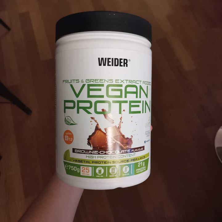 photo of Weider Proteína en polvo sabor chocolate shared by @clotti on  24 Jun 2022 - review