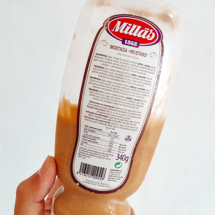 review photo of Millās Mostaza shared by @veganhumanok on 27 Aug 2021 - review