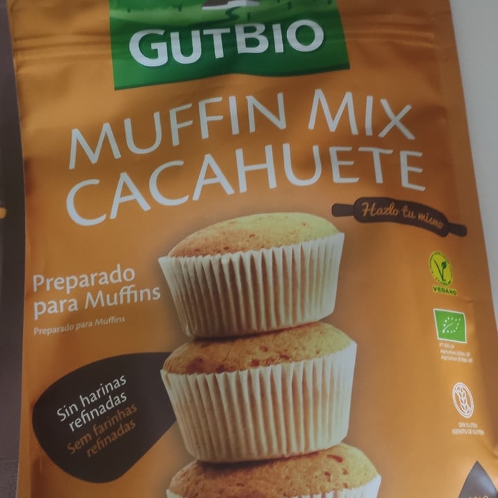 photo of GutBio Preparado De Muffins Sabor Cacahuete shared by @sandravegan18 on  27 Jun 2022 - review