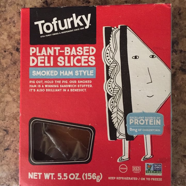 review photo of Tofurky Plant-based Deli Slices Smoked Ham Style shared by @oldkryptonita on 31 Mar 2020 - review