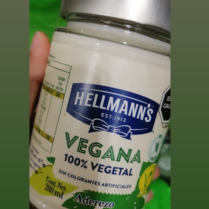review photo of Hellmann’s Hellman’s Vegan Mayonnaise shared by @ochoa88 on 01 Jul 2021 - review