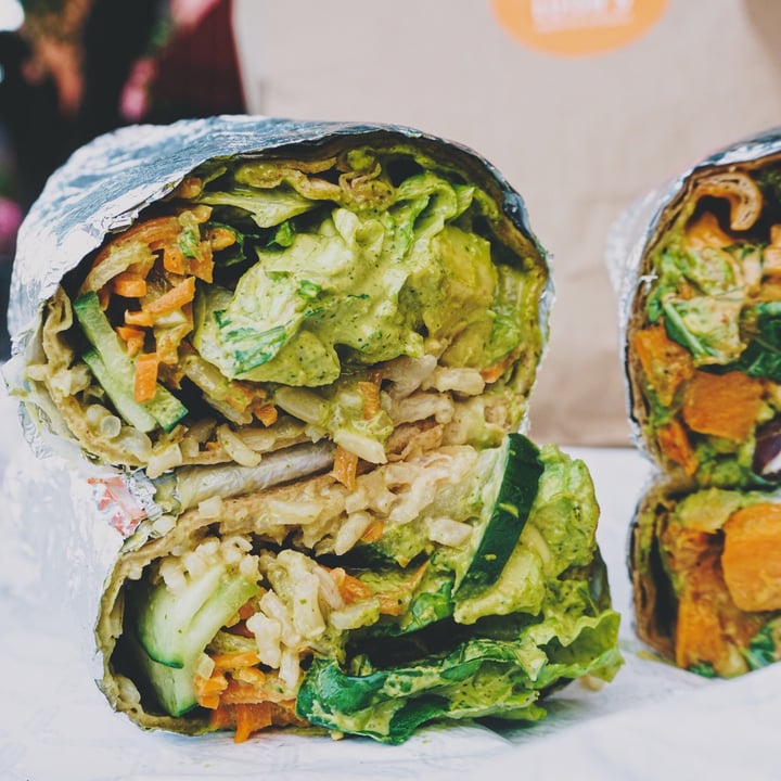 photo of Luisa's Burritos & Bowls Daikon Dynasty Burrito - Tofu Option shared by @hungrylittleoren on  13 Jul 2021 - review