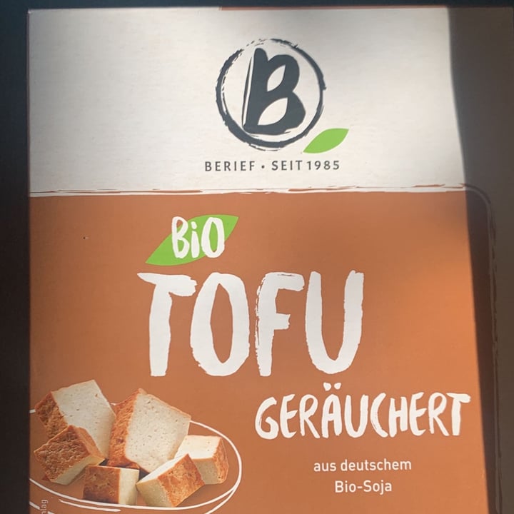 photo of Berief Bio Tofu geräuchert shared by @ellen7m on  26 Mar 2022 - review