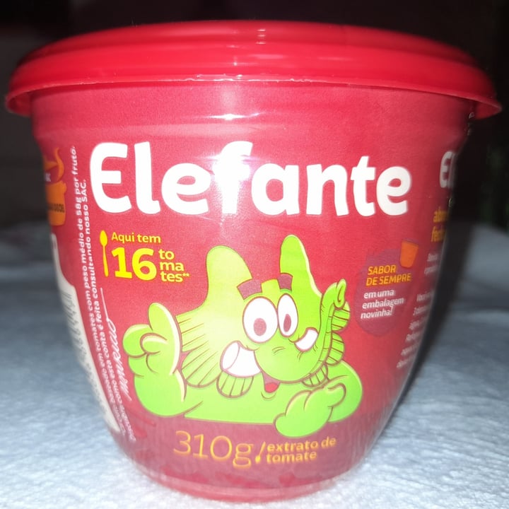 photo of Elefante Extrato De Tomate shared by @danireich on  22 Jun 2022 - review