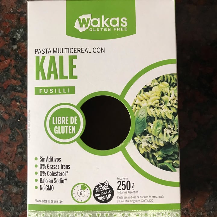 photo of Wakas Pasta Multicereal con Kale shared by @chocoamargo on  08 Nov 2022 - review