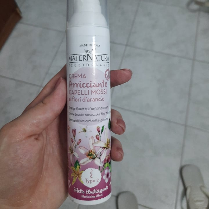 photo of MaterNatura Crema arricciante shared by @giuliadentice on  19 Sep 2022 - review