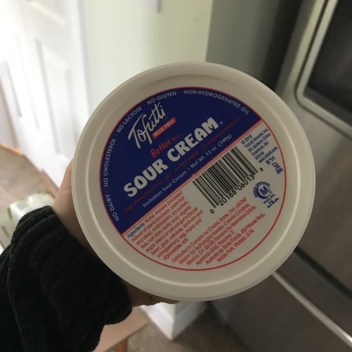 review photo of Tofutti Better than Sour Cream shared by @thehippiebiscuit on 23 Mar 2020 - review