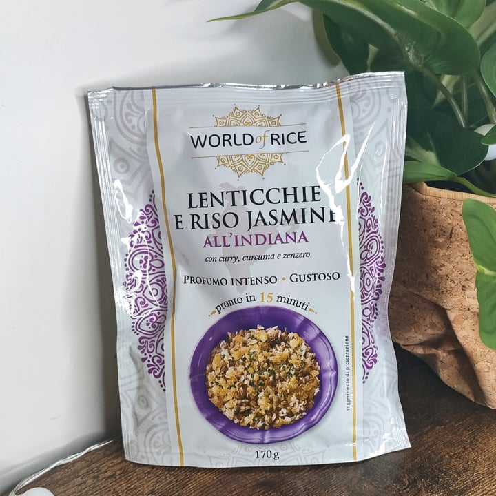 photo of World of rice Lenticchie E Riso Jasmine All'indiana shared by @irene80 on  21 Jun 2022 - review