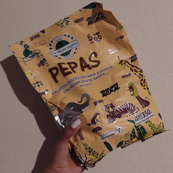review photo of Un Rincón Vegano Pepas Galletitas Dulces con Sabor a Vainilla con Mermelada de Batata shared by @celesteayvar69 on 17 Sep 2021 - review