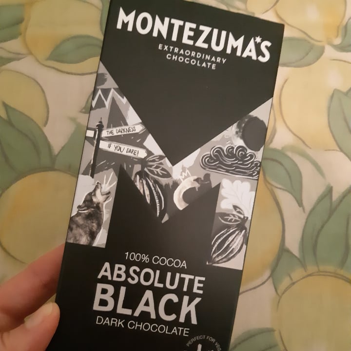 photo of Montezuma's 100% Cocoa Absolute Black Dark Chocolate shared by @verity on  07 Nov 2021 - review