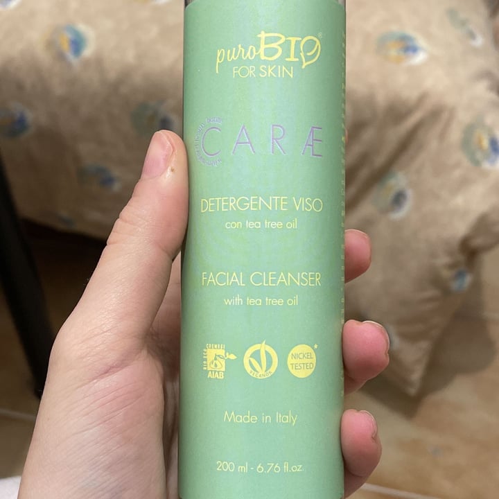 photo of PuroBIO Cosmetico Detergente viso shared by @giorgi23 on  12 Jan 2022 - review