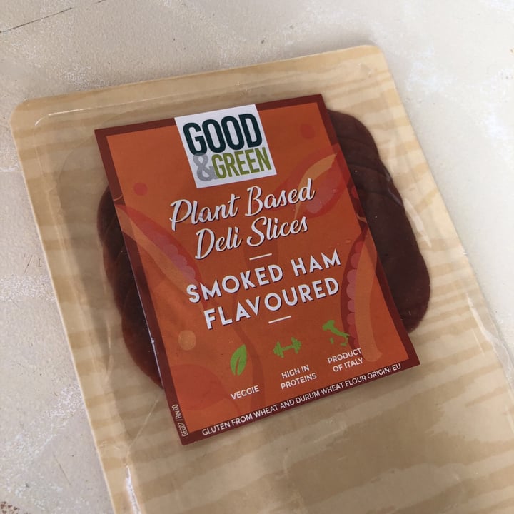 photo of Good & Green Embutido vegetal jamón ahumado shared by @ecale on  01 Aug 2020 - review