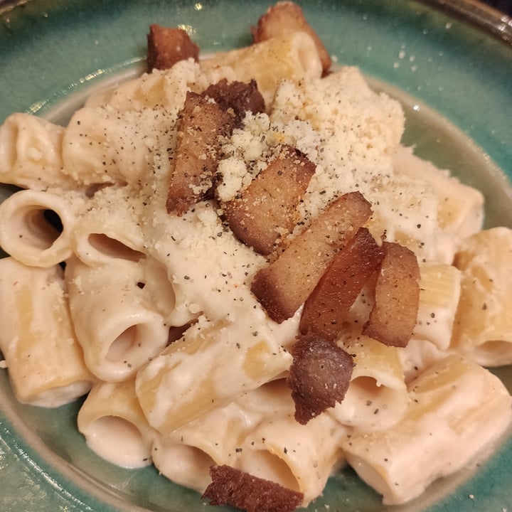 review photo of Rifugio Romano Mezzamanica Alla Gricia Vegan shared by @saribricka on 22 Apr 2022 - review