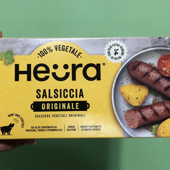 photo of Heura Salchichas Originales shared by @teresacarratelli on  02 Aug 2022 - review
