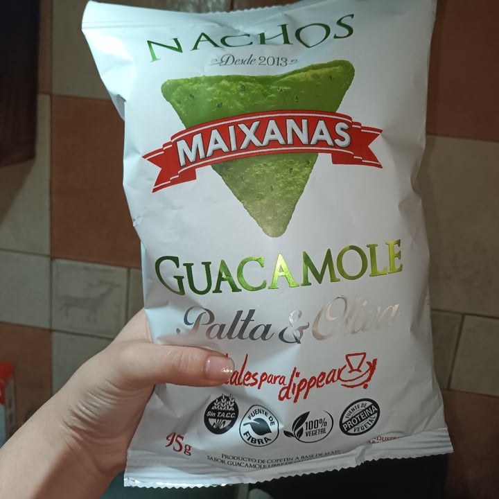 photo of Maixanas Nachos Sabor Guacamole shared by @agosarancibia on  29 Nov 2022 - review