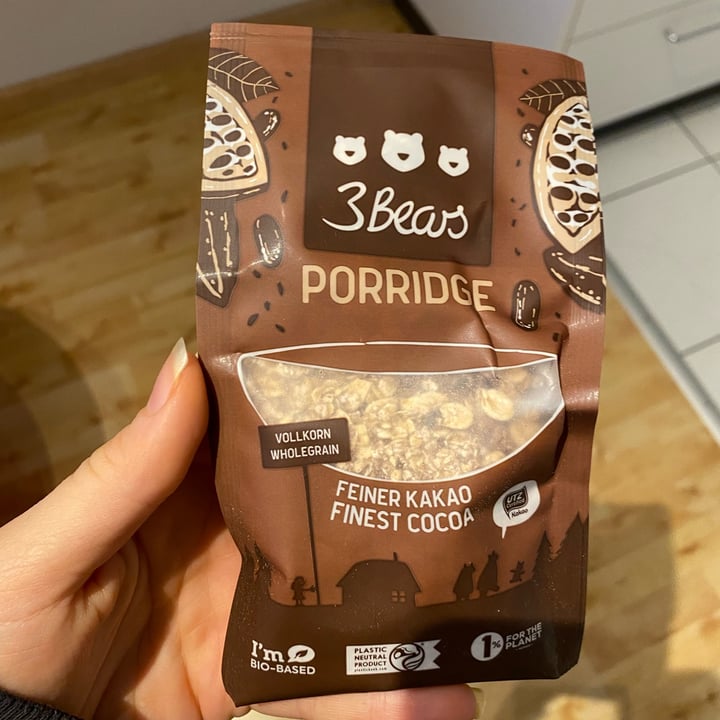 photo of 3 Bears Porridge feiner Kakao shared by @alicesignorini on  21 Dec 2021 - review