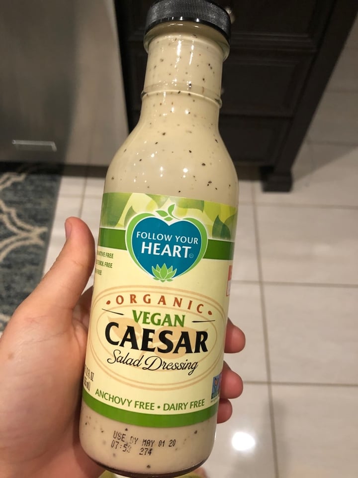 photo of Follow your Heart Caesar Salad Dressing shared by @dcaversaschi on  12 Jan 2020 - review