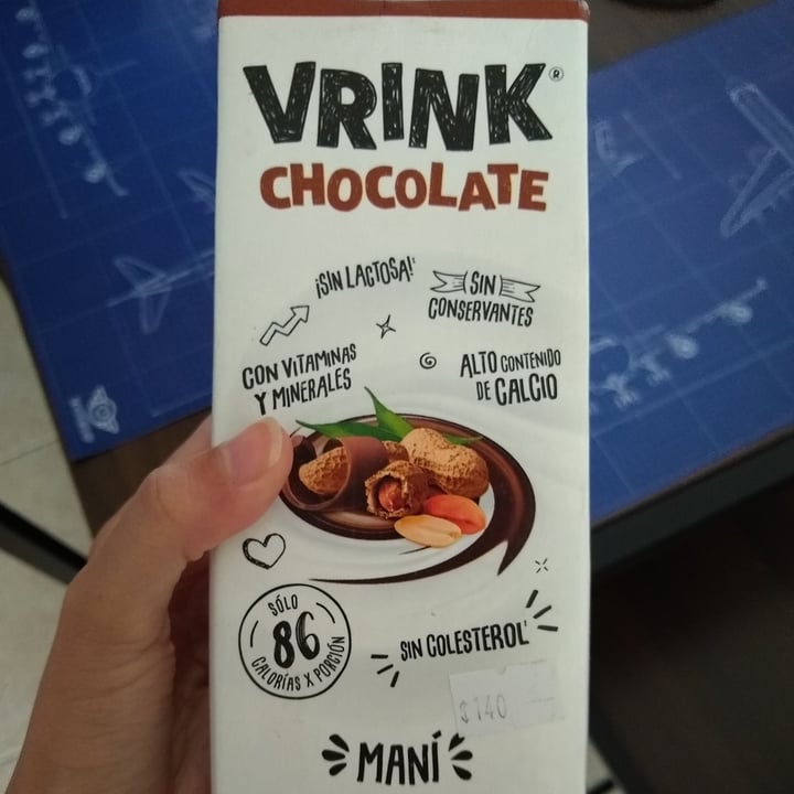 photo of Vrink Vrink Chocolate de Mani shared by @fabuchi on  16 Nov 2020 - review