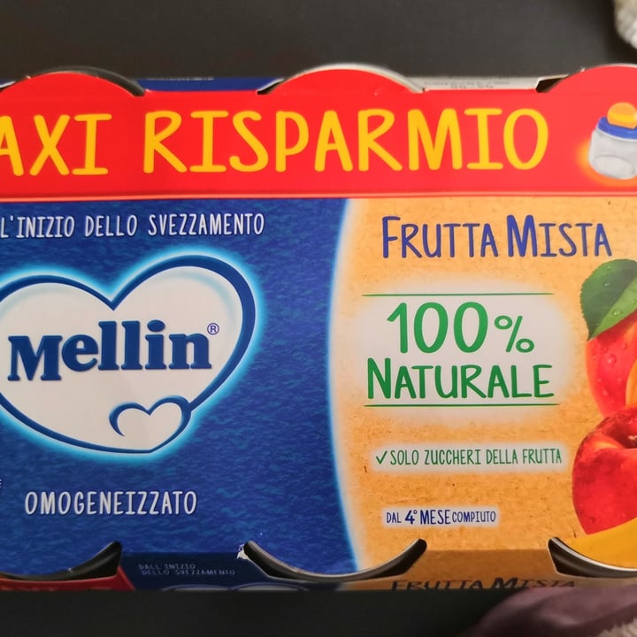 photo of Mellin Omogenizzato Frutta mista shared by @deborahmultari on  12 Mar 2022 - review