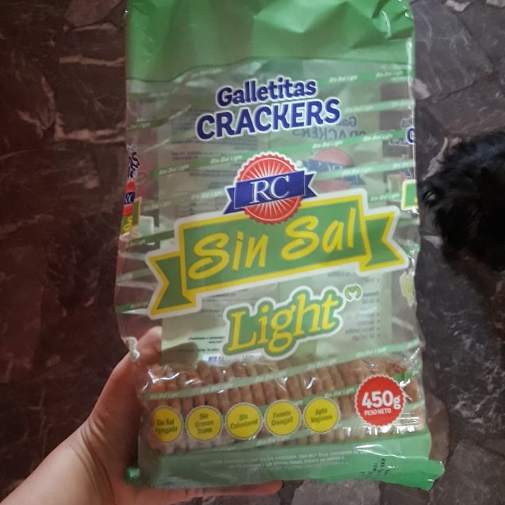 photo of RC Galletitas crackers light sin sal shared by @gmsblack on  01 Dec 2020 - review