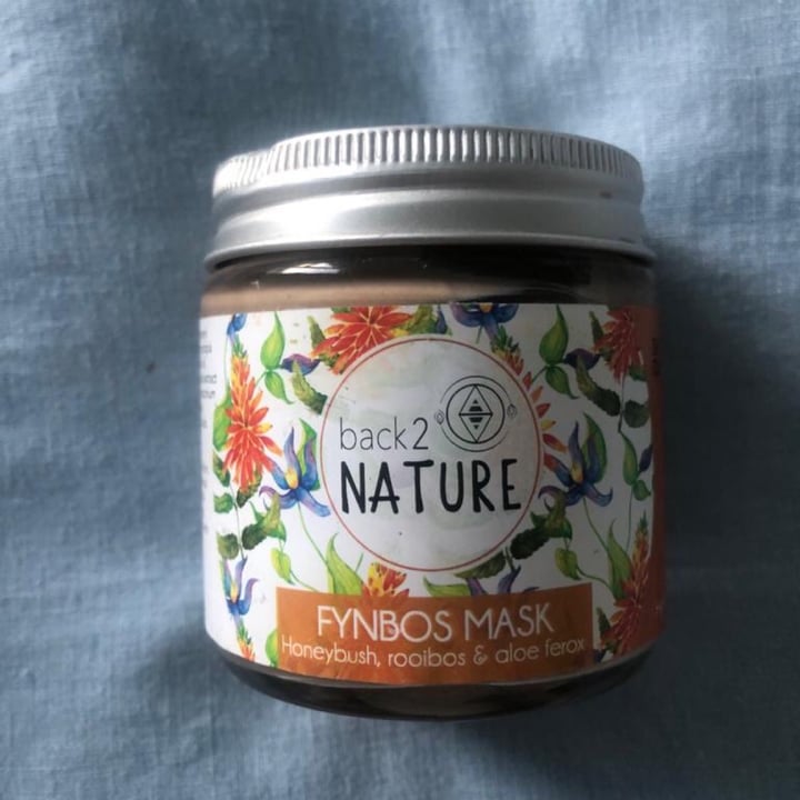 photo of Back 2 Nature Fynbos Mask shared by @meganimal on  20 Apr 2021 - review