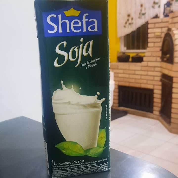 photo of Shefa Leite de soja shared by @rosanarussi on  14 Jul 2021 - review