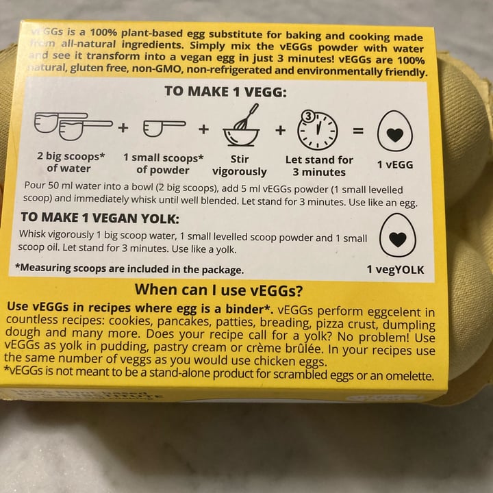 review photo of Cultured Foods Egg Substitute shared by @mary3avx on 02 Sep 2022 - review