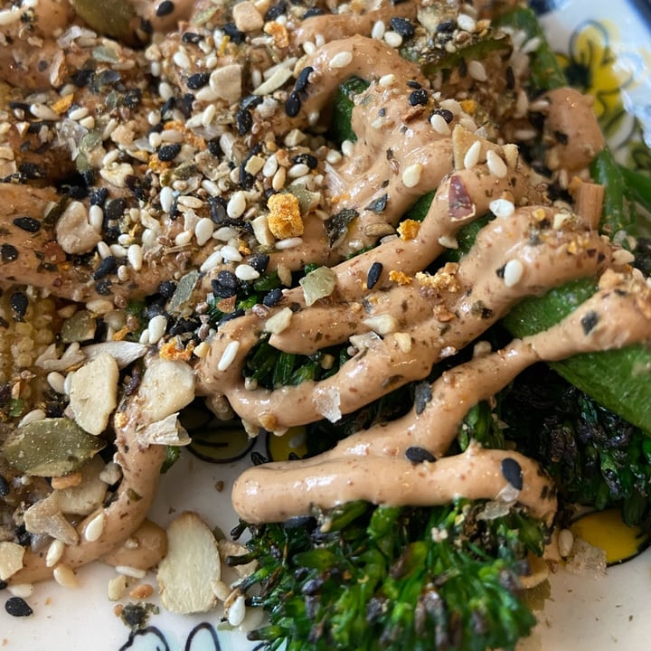 review photo of The Butcher's Wife Customised Asparagus, Brocolini And Pea Purée Dish shared by @vegan-everafter on 03 Aug 2022 - review
