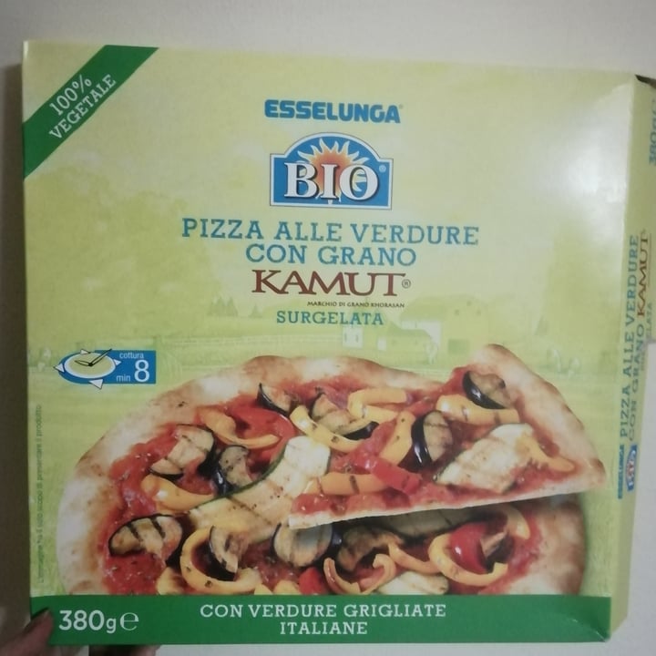 photo of Esselunga Bio Pizza alle verdure con grano kamut shared by @roselight on  03 Apr 2022 - review