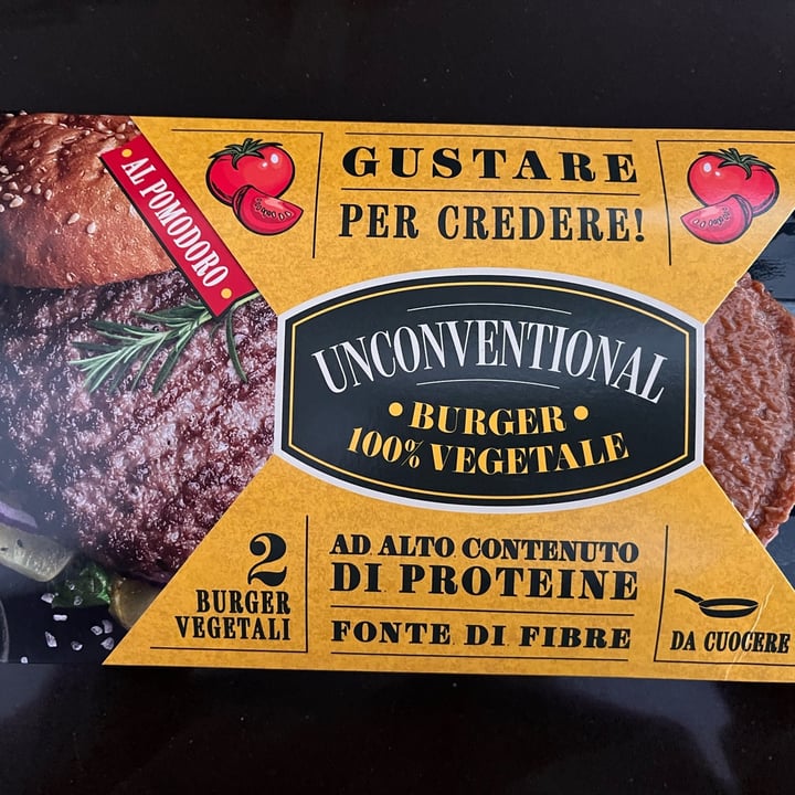 photo of Unconventional Burger Vegetale Al Pomodoro - Tomato Burger shared by @teresama on  23 Mar 2022 - review