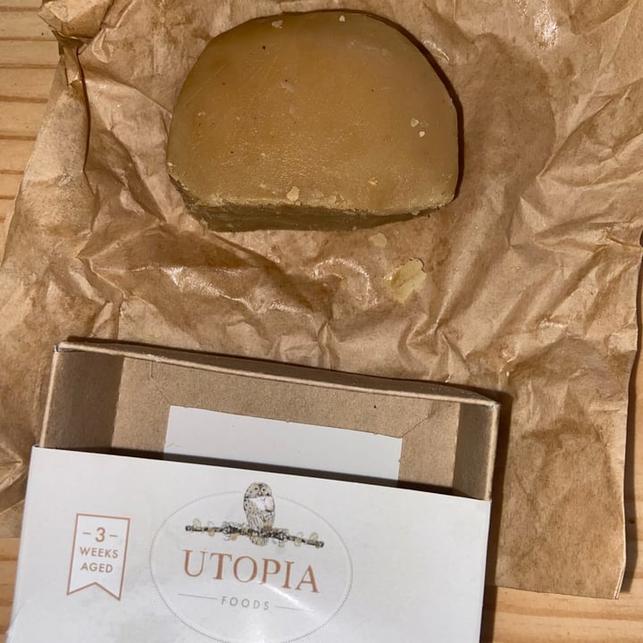 photo of Utopia Foods Aged Cashew Cheese shared by @vegan28 on  26 Apr 2020 - review