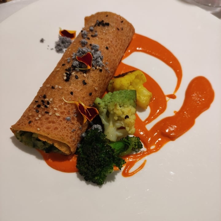 photo of Vegan Hotel LA VIMEA Crêpe con zucchine e menta shared by @tatytattoo on  23 Jun 2022 - review