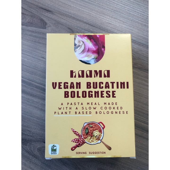 photo of Kaama Vegan Bucatini Bolognese shared by @plainladyjane on  14 Oct 2022 - review