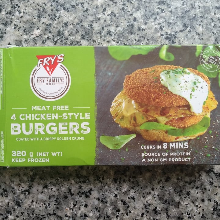 review photo of Fry's Family Food Chicken-Style Burgers shared by @psicodelirium on 28 Oct 2020 - review