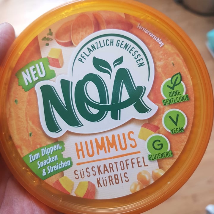 photo of Noa Hummus Kürbis Süßkartoffel shared by @adrionline on  09 Aug 2021 - review