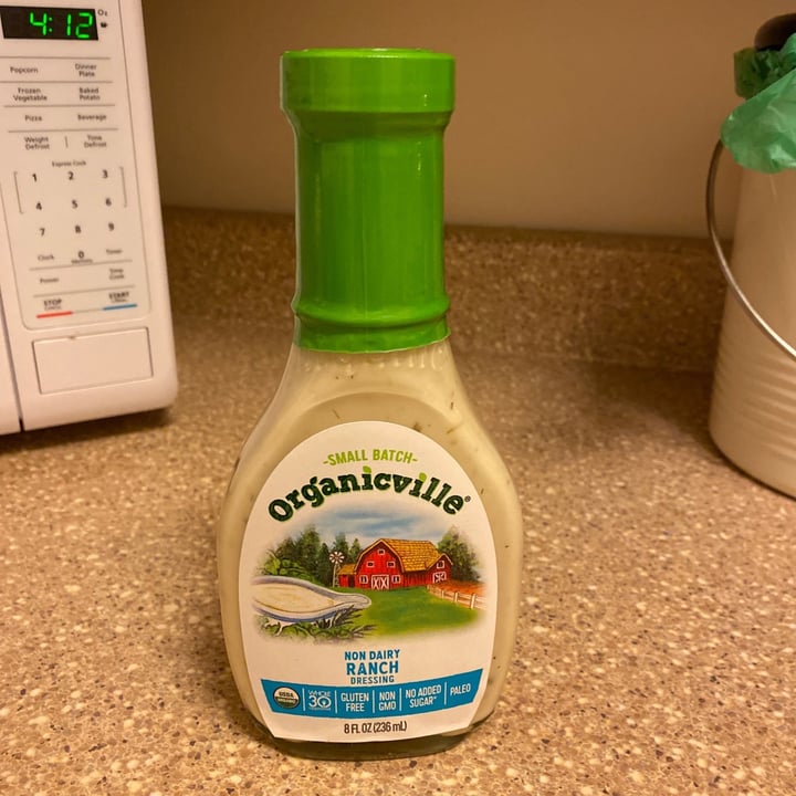 review photo of Organicville Ranch Dressing shared by @kelleyjhall on 17 Nov 2020 - review