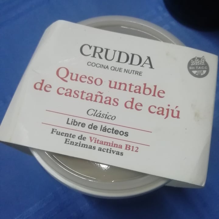 photo of Crudda Queso Untable de Castañas de Caju shared by @marusal on  21 May 2021 - review